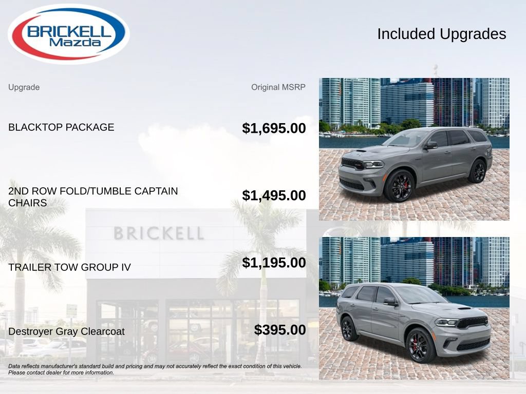 Used 2022 Dodge Durango R/T w/ Blacktop Package AWD/4WD image 13
