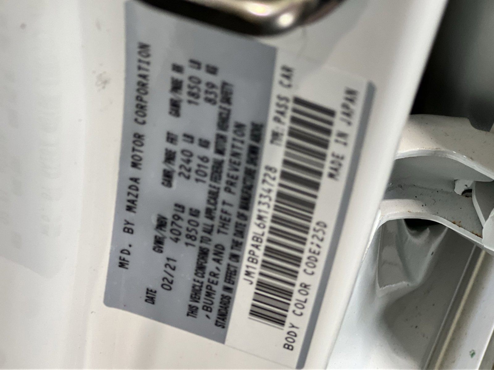 Used 2021 MAZDA MAZDA3 s FWD image 44