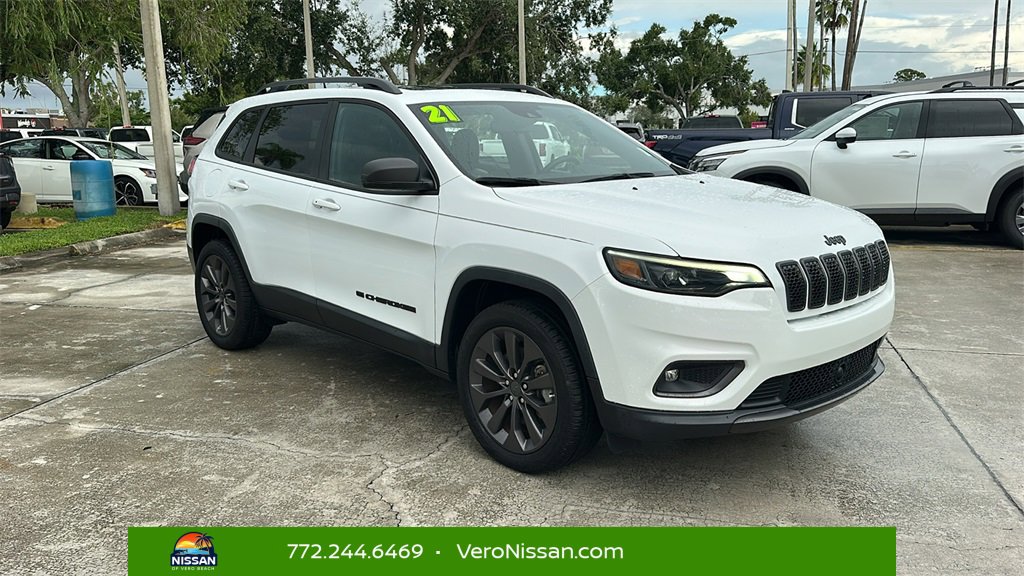 Used 2021 Jeep Cherokee Latitude Lux 80th Anniv w/ Quick Order Package 26U 80TH