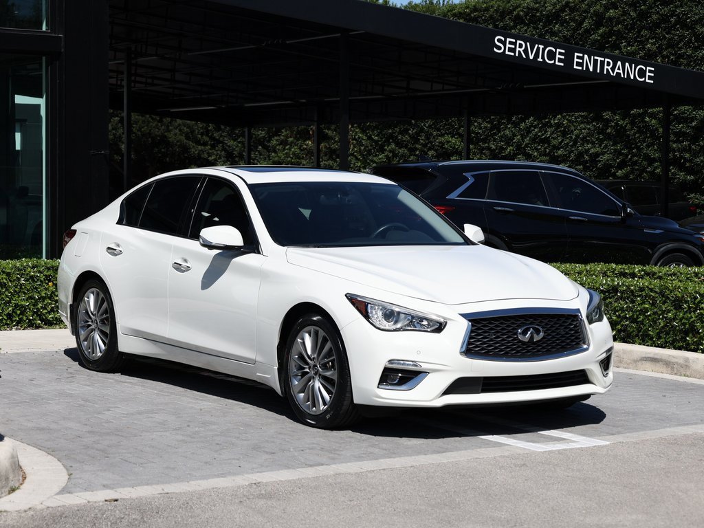 Certified 2023 INFINITI Q50 Luxe w/ Cargo Package image 2