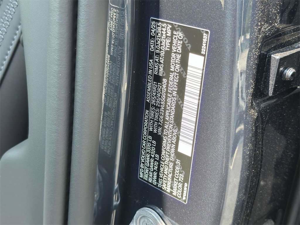 New 2025 Volvo EX90 Ultra image 23