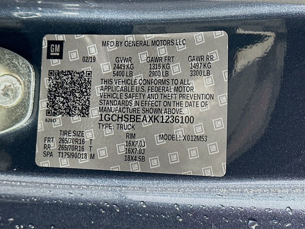 Used 2019 Chevrolet Colorado W/T image 30