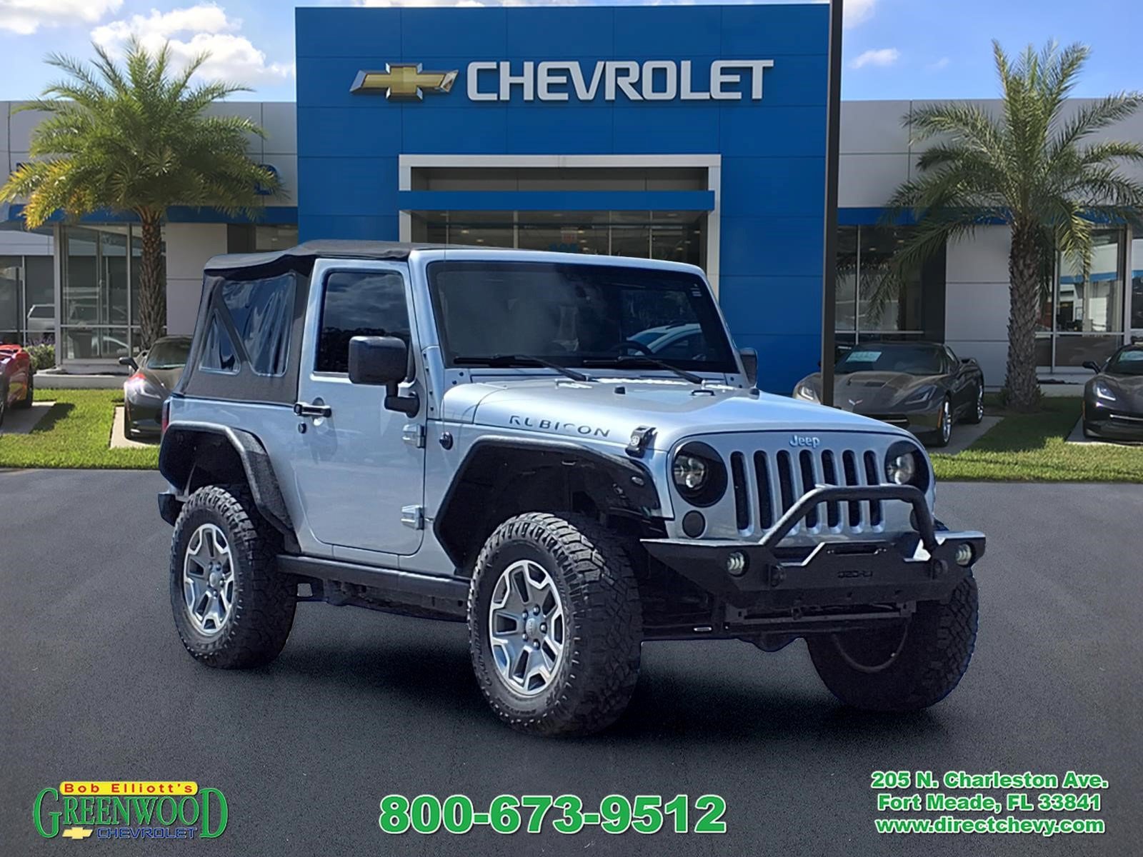 Used 2013 Jeep Wrangler Rubicon w/ PWR Convenience Group AWD/4WD image 1