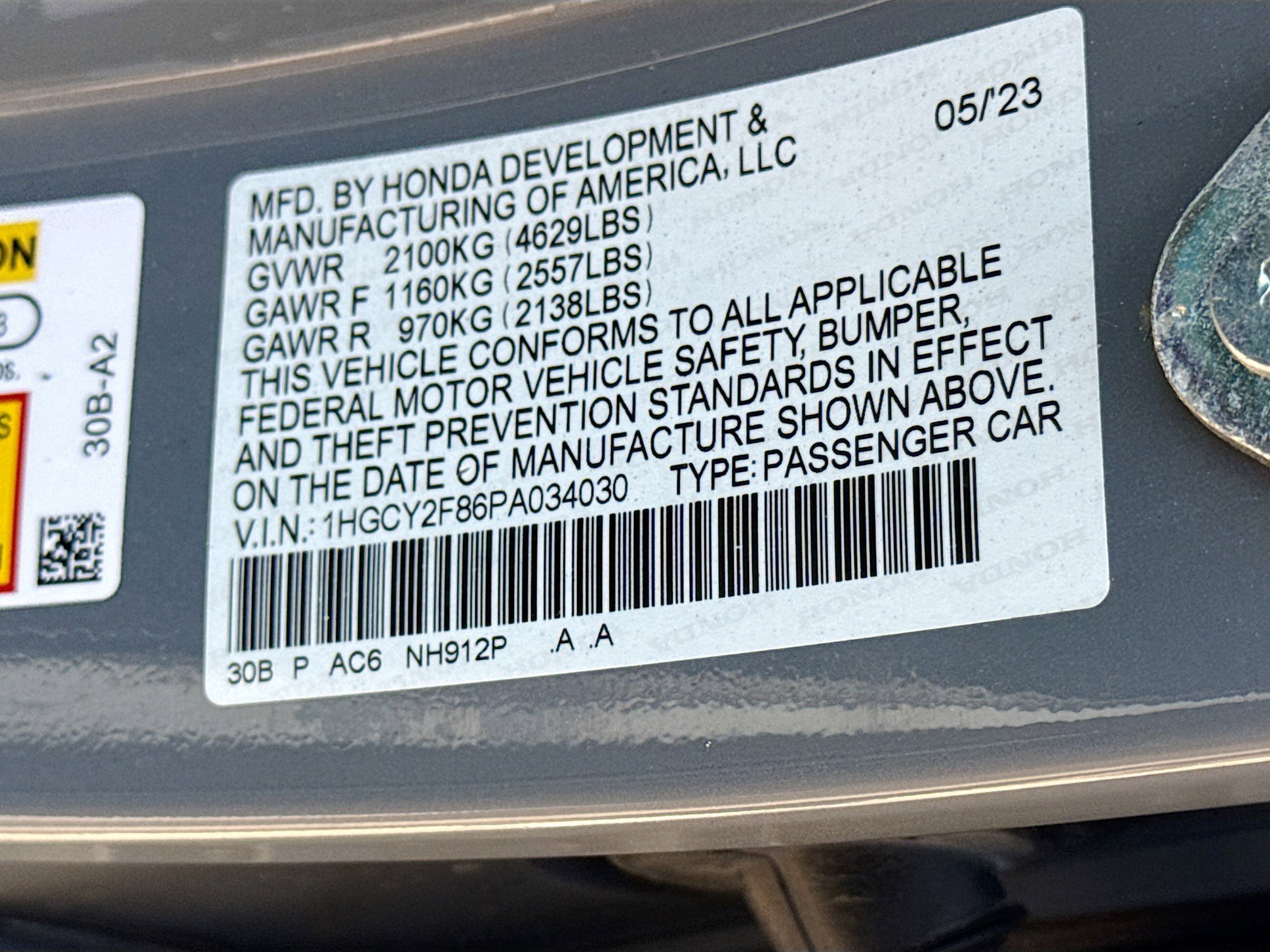 Used 2023 Honda Accord Touring image 44