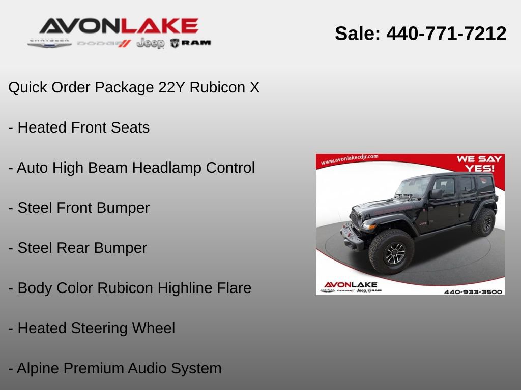 New 2026 Jeep Wrangler Unlimited Rubicon image 12