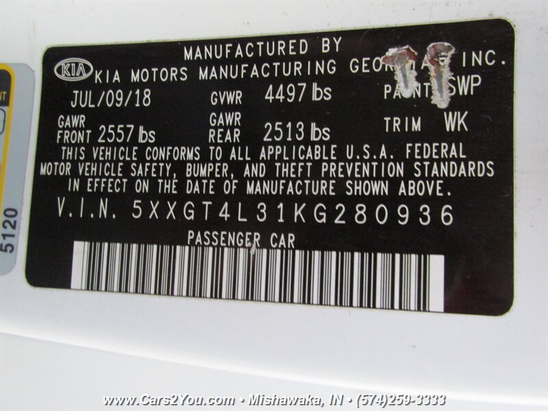 Used 2019 Kia Optima LX FWD image 26
