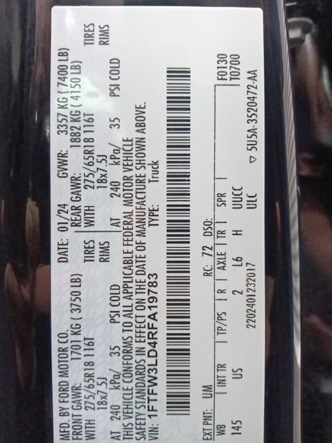 Used 2024 Ford F150 XLT w/ Mobile Office Package image 34