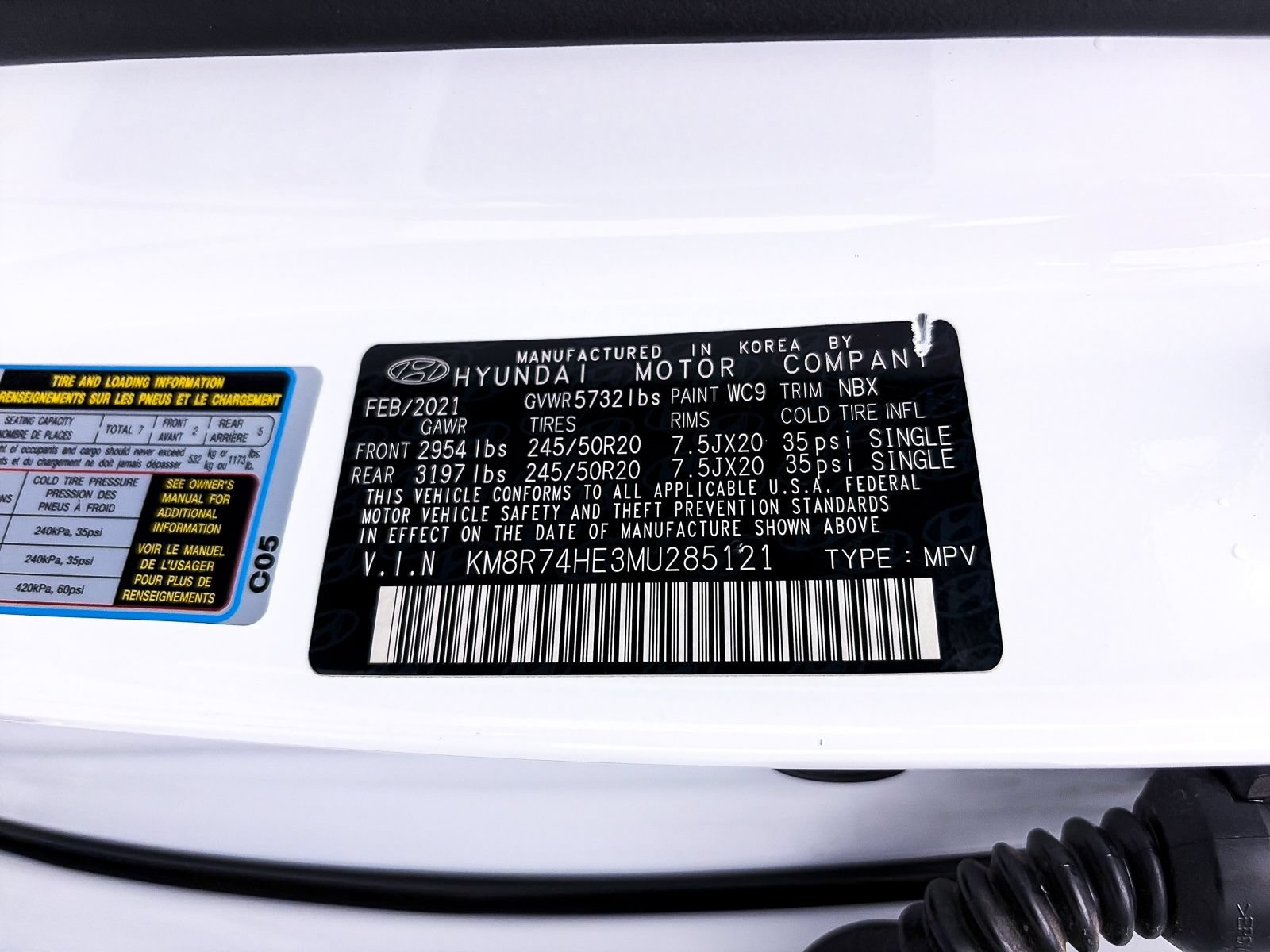 Used 2021 Hyundai Palisade Calligraphy FWD image 39