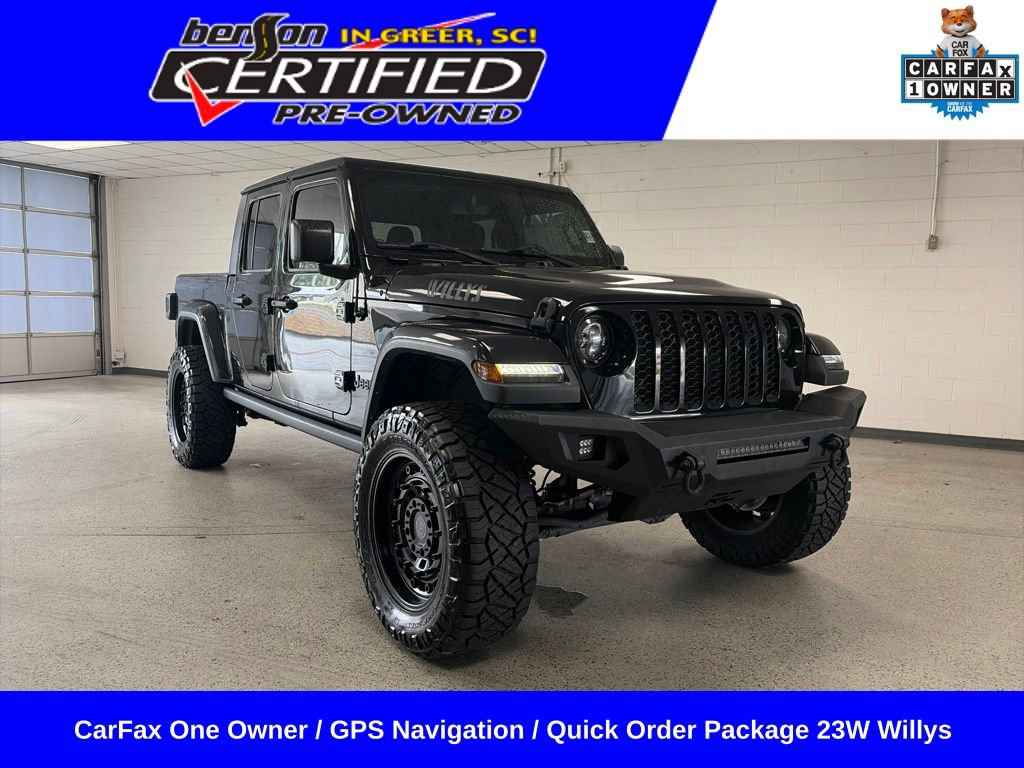 Certified 2023 Jeep Gladiator Mojave AWD/4WD image 1