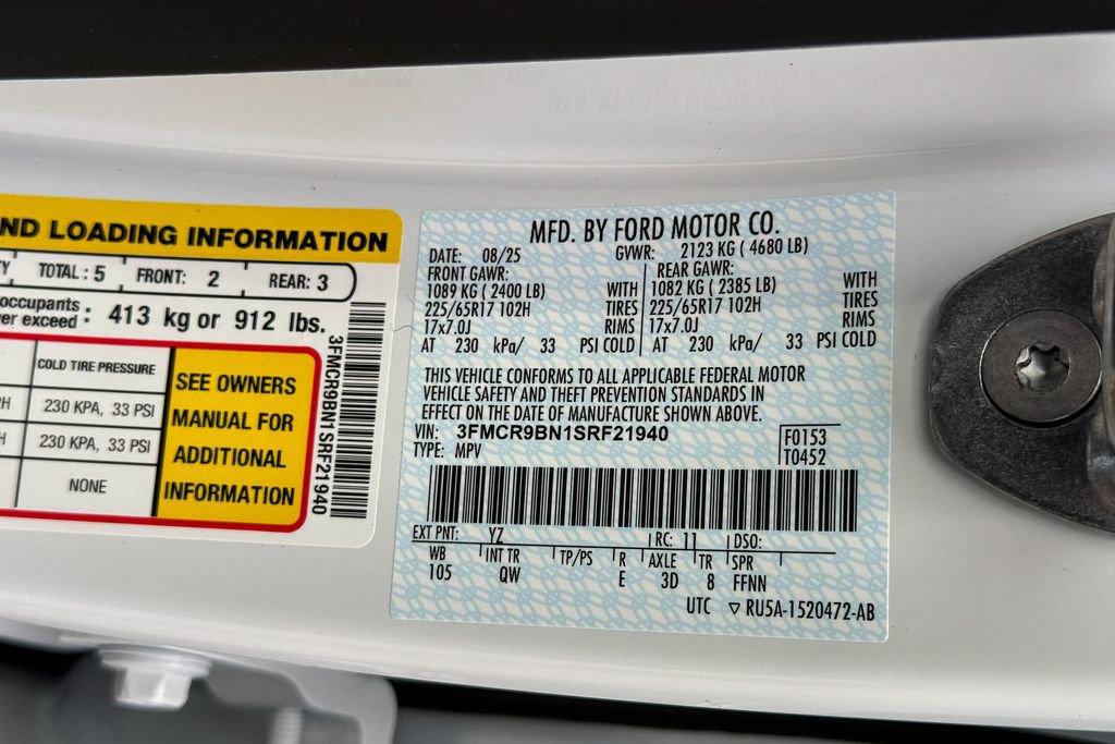 New 2025 Ford Bronco Sport Big Bend w/ Convenience Package image 22