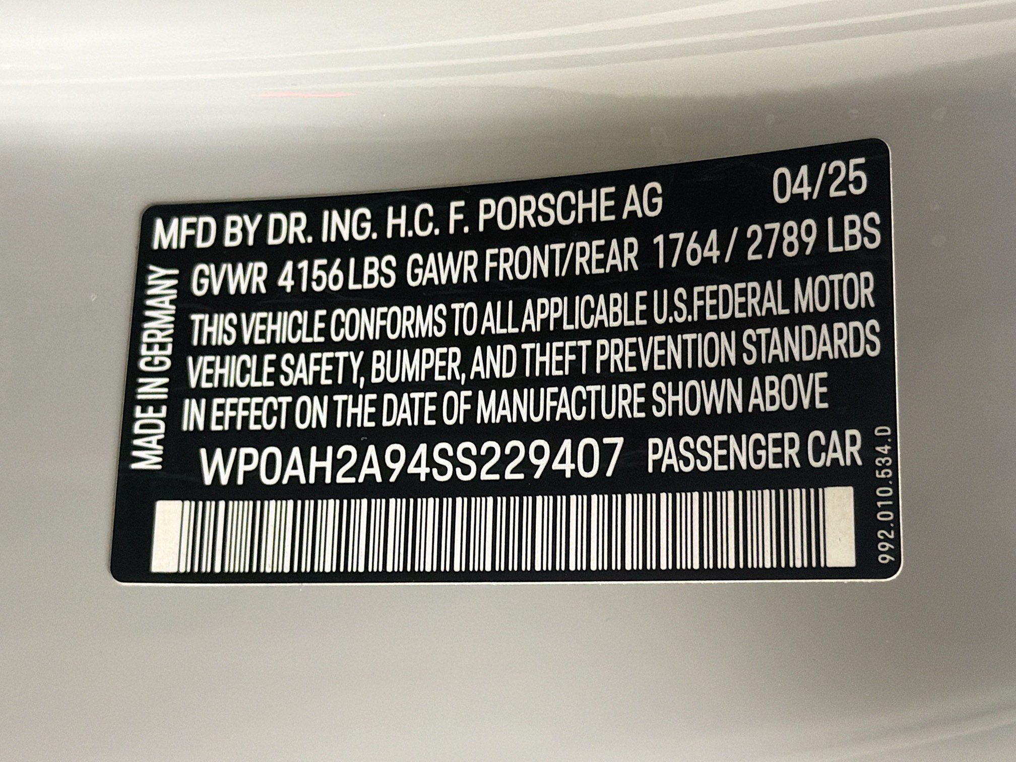 Certified 2025 Porsche 911 Carrera S RWD image 41
