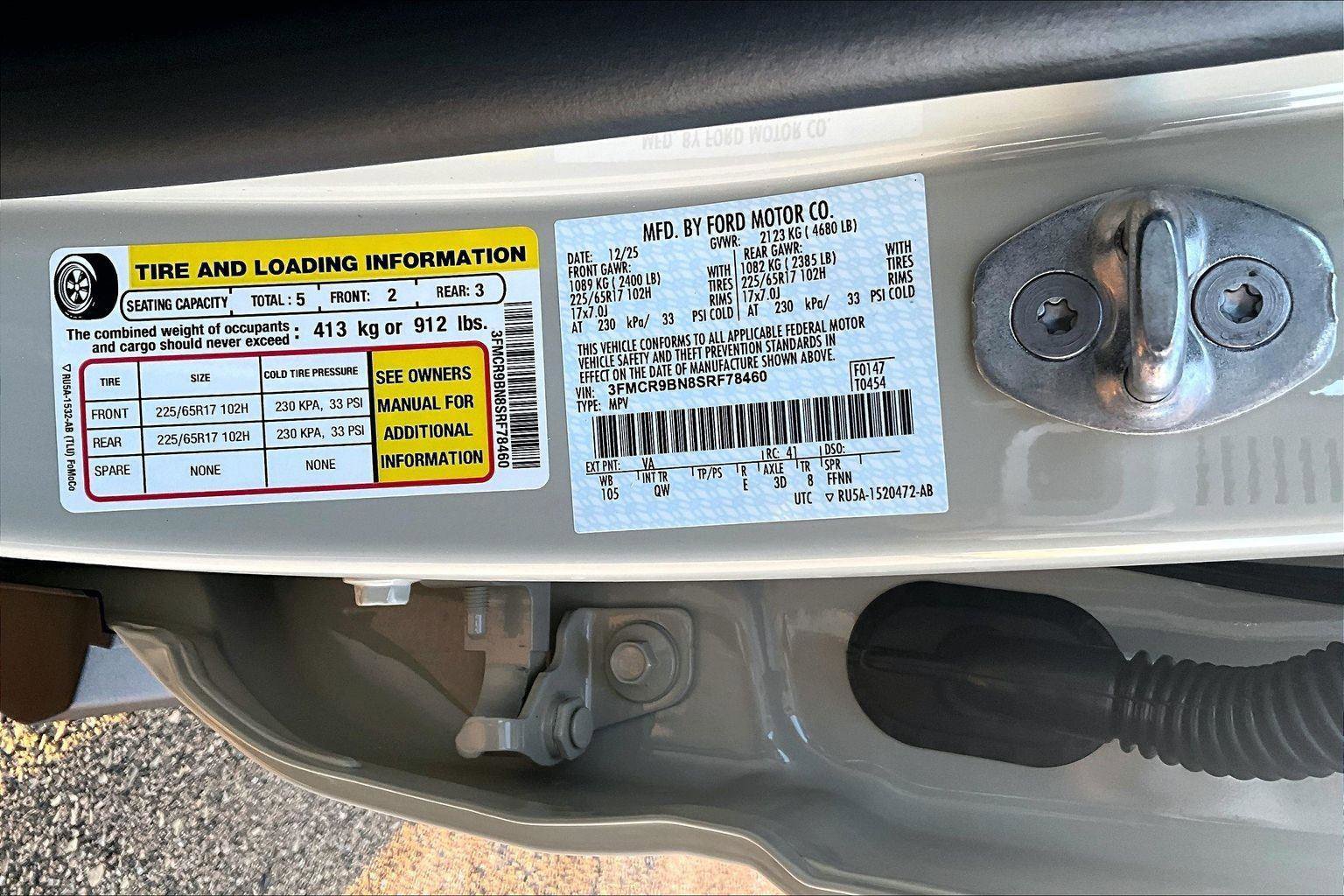 New 2025 Ford Bronco Sport Big Bend w/ Convenience Package image 16