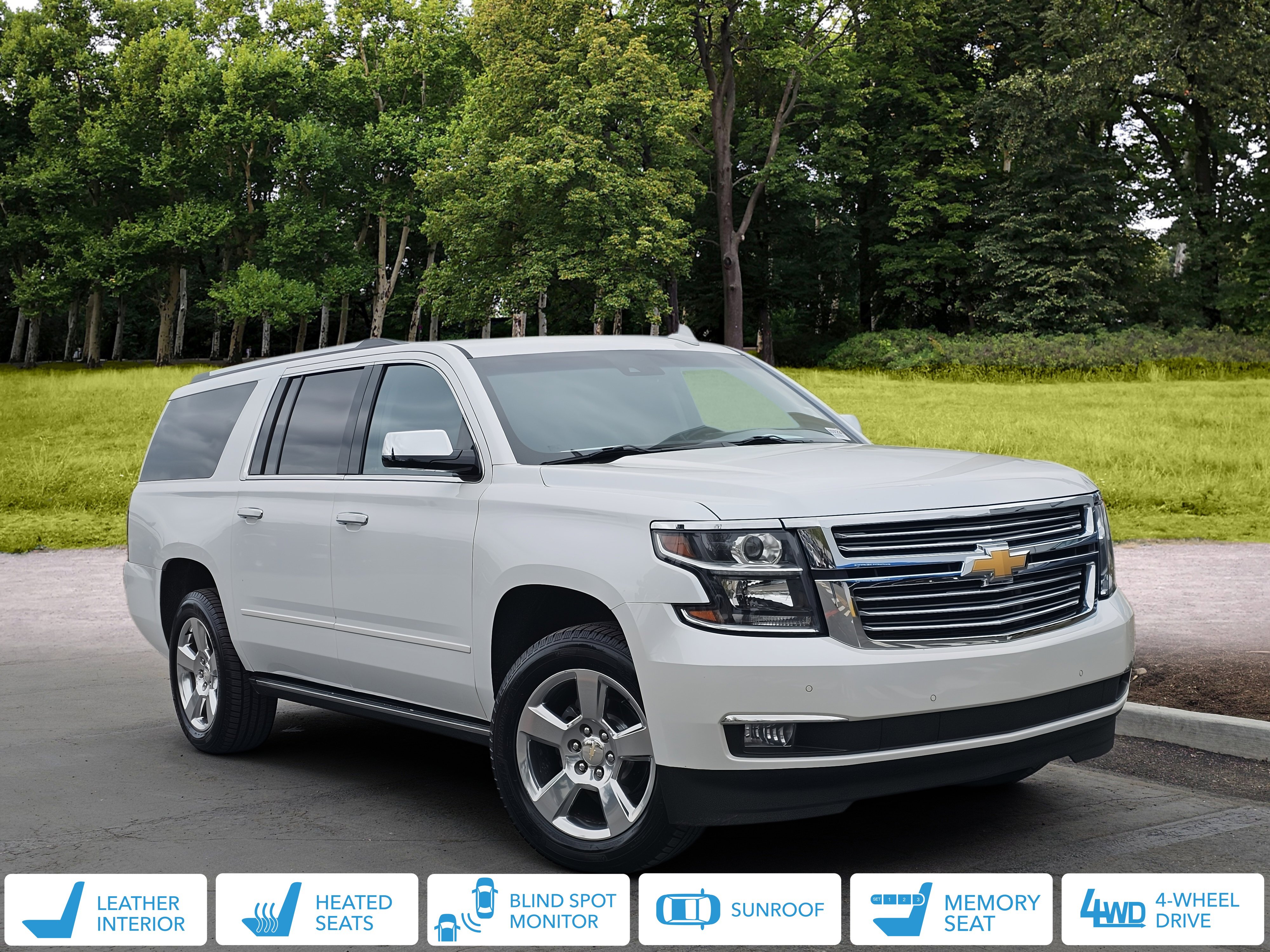 Used 2016 Chevrolet Suburban LTZ w/ Max Trailering Package AWD/4WD image 1