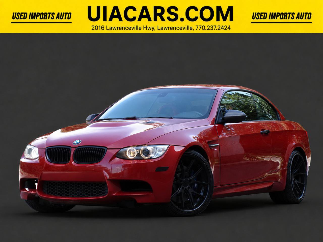 Used 2011 BMW M3 Convertible RWD image 1