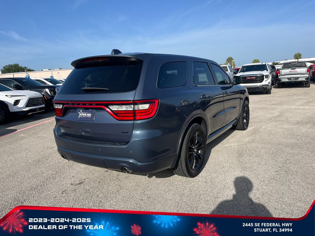 Used 2021 Dodge Durango GT w/ Blacktop Package RWD image 5