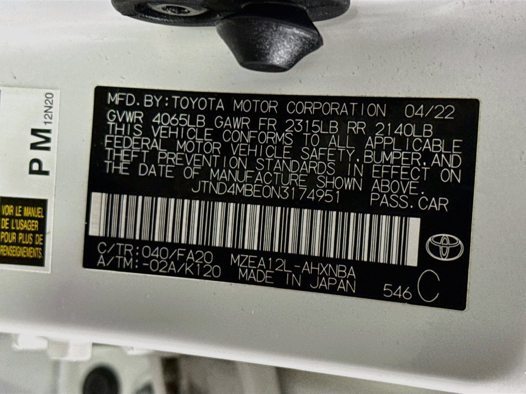 Certified 2022 Toyota Corolla SE FWD image 34