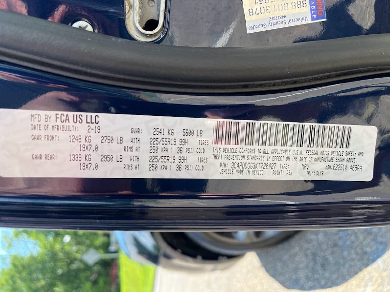 Used 2019 Dodge Journey Crossroad AWD/4WD image 7