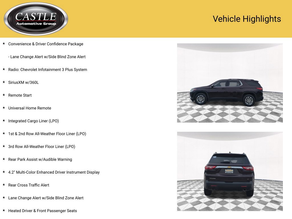 Used 2021 Chevrolet Traverse LT FWD image 8