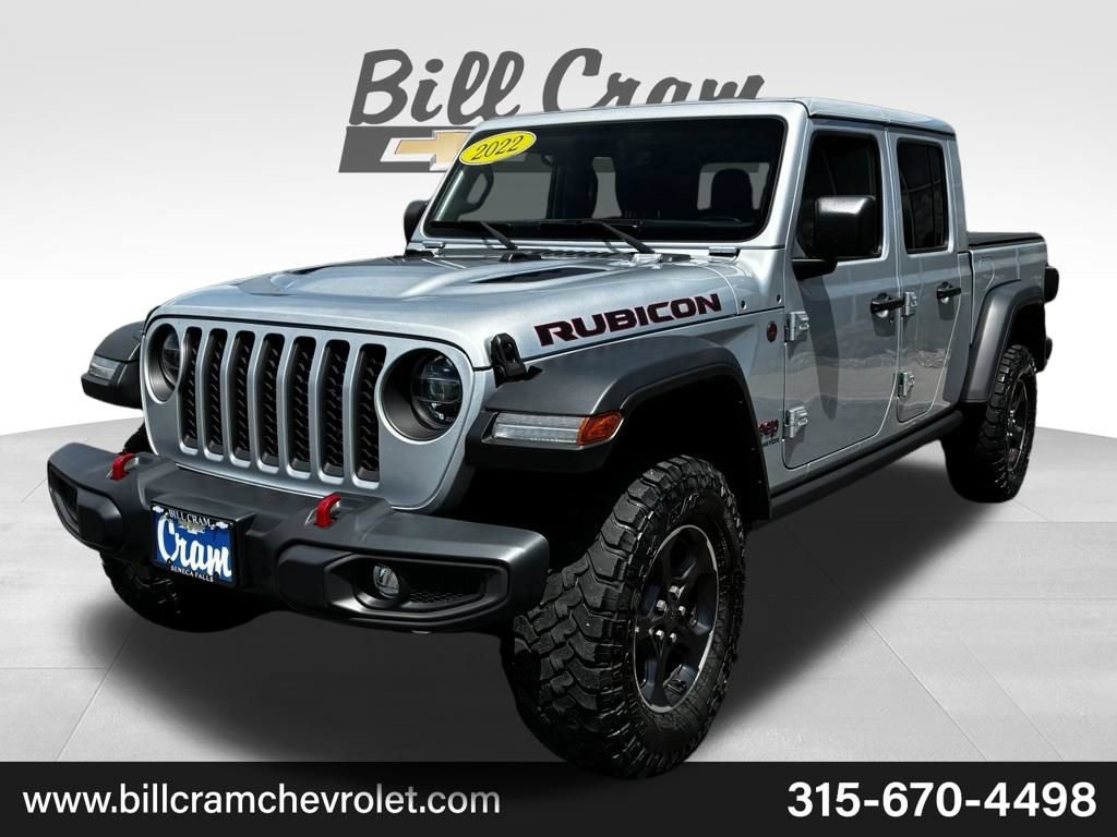 Used 2022 Jeep Gladiator Rubicon w/ LED Lighting Group AWD/4WD image 40