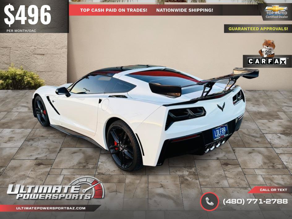 Used 2015 Chevrolet Corvette Stingray Coupe w/ ZF1 Appearance Package RWD image 73