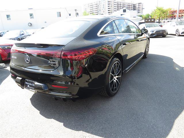Used 2022 Mercedes-Benz EQS 580 4MATIC Sedan w/ Exclusive Trim Package image 4