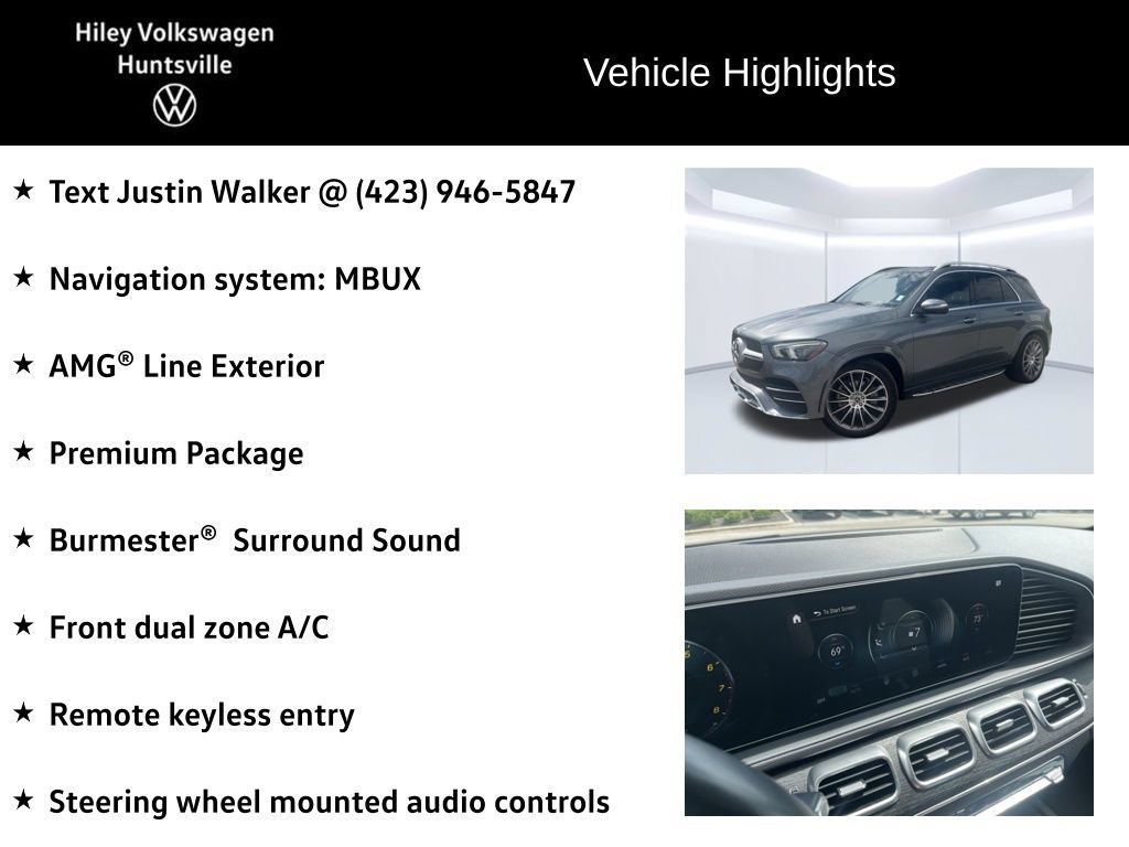 Used 2023 Mercedes-Benz GLE 350 4MATIC w/ AMG Line Exterior image 6