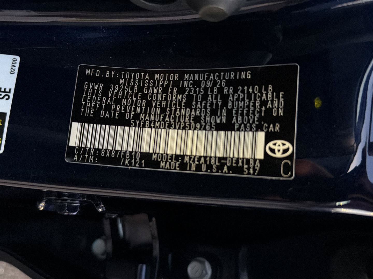 New 2027 Toyota Corolla LE FWD image 33