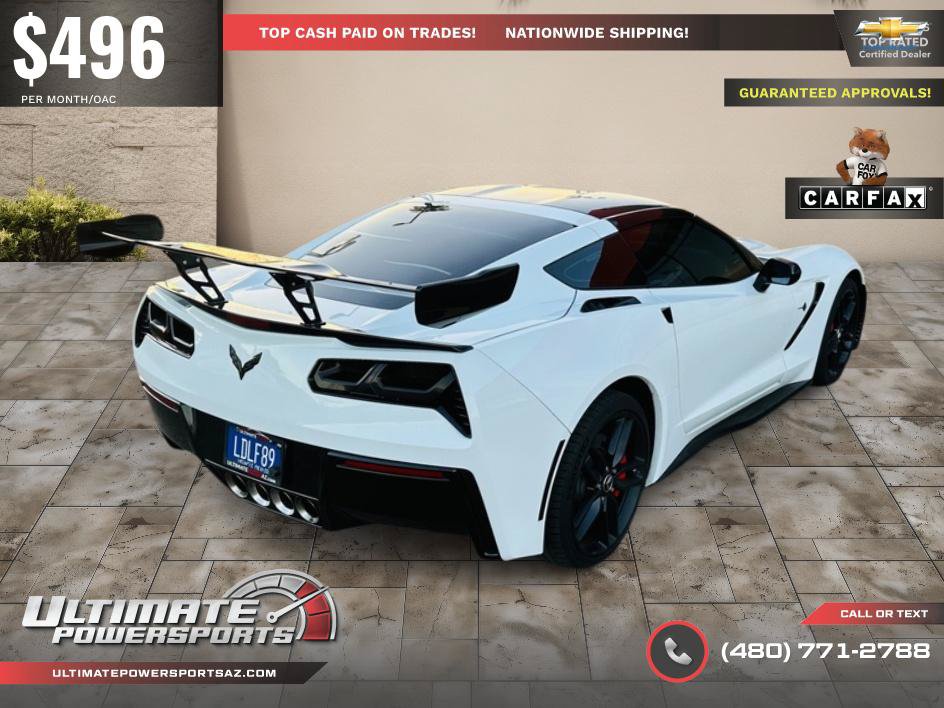 Used 2015 Chevrolet Corvette Stingray Coupe w/ ZF1 Appearance Package RWD image 76