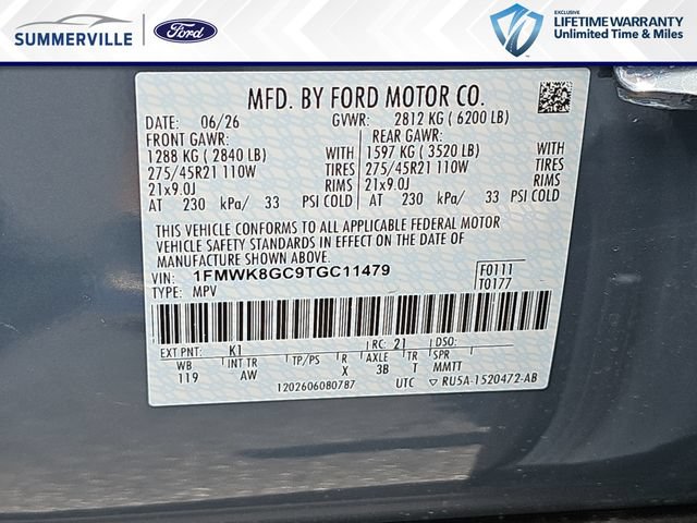 New 2026 Ford Explorer ST w/ Sun And Sound Package AWD/4WD image 38