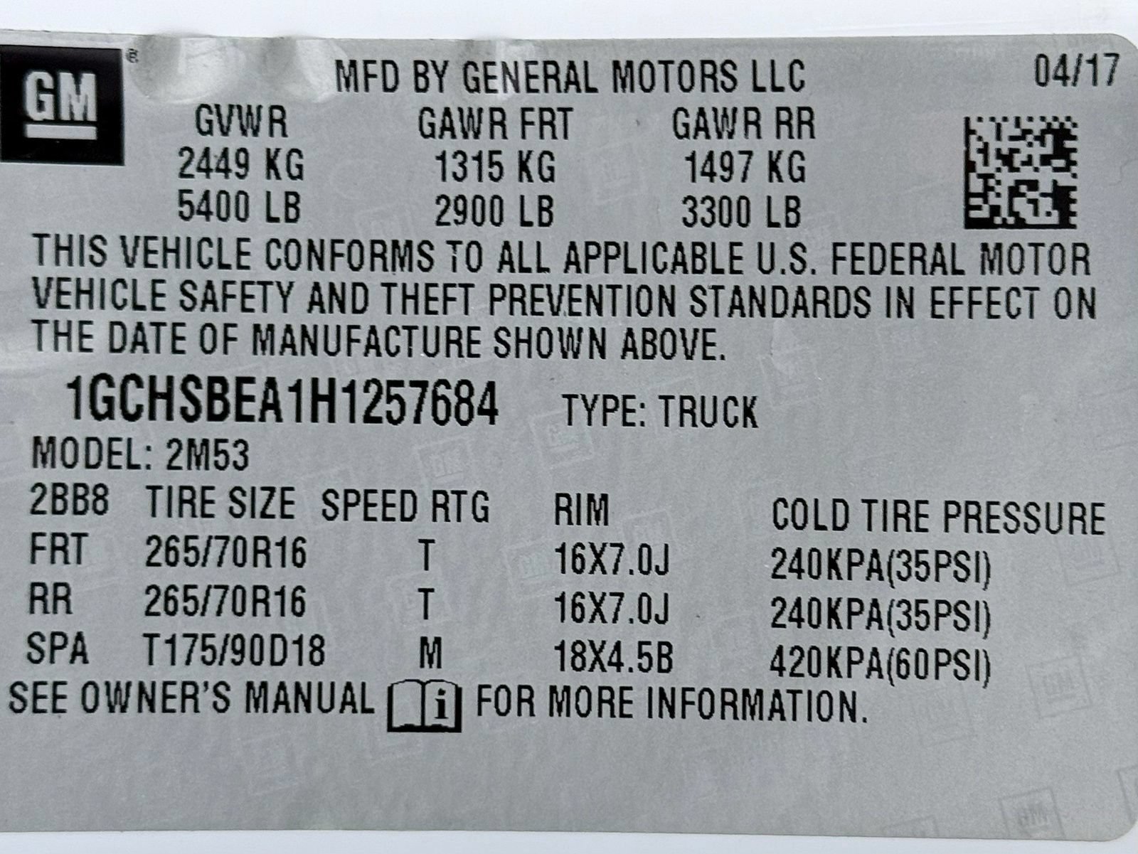 Used 2017 Chevrolet Colorado W/T w/ WT Convenience Package RWD image 38