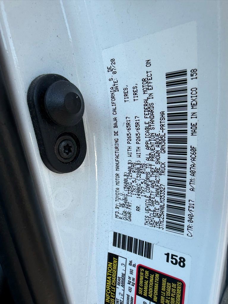 Used 2020 Toyota Tacoma TRD Sport w/ Technology Package AWD/4WD image 47