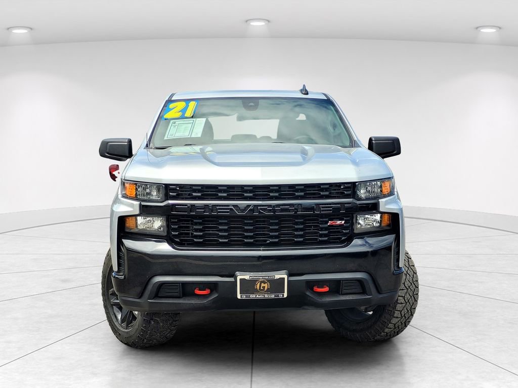 Used 2021 Chevrolet Silverado 1500 Custom Trail Boss w/ Safety Confidence Package AWD/4WD video 2