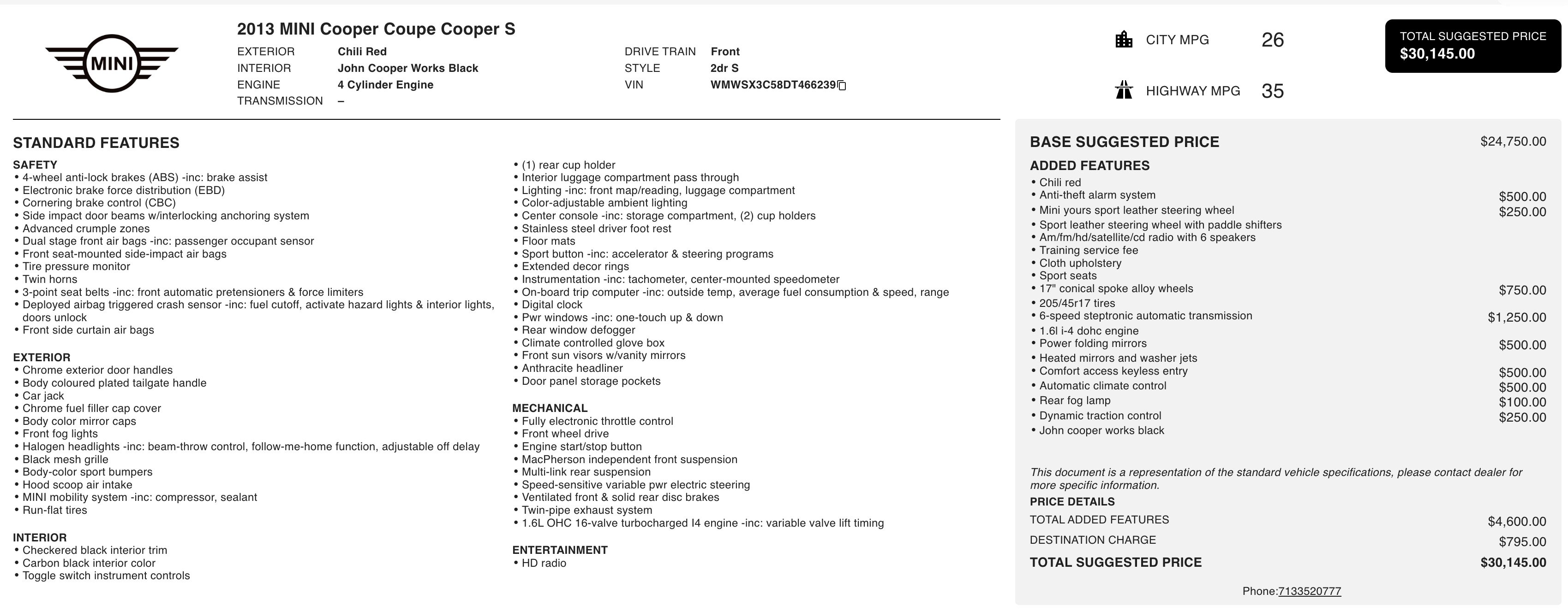 Used 2013 MINI Cooper Coupe S image 5