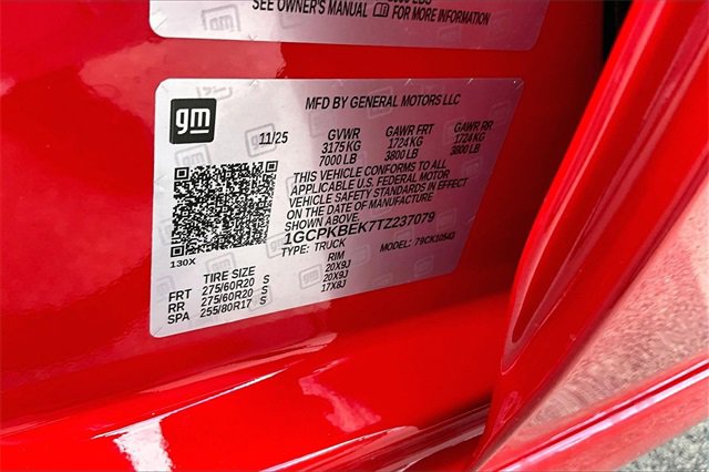 New 2026 Chevrolet Silverado 1500 Custom w/ LPO, Dark Essentials Package image 13