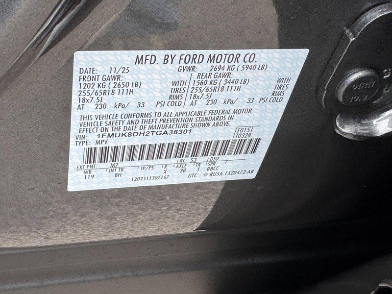 New 2026 Ford Explorer Active AWD/4WD image 18