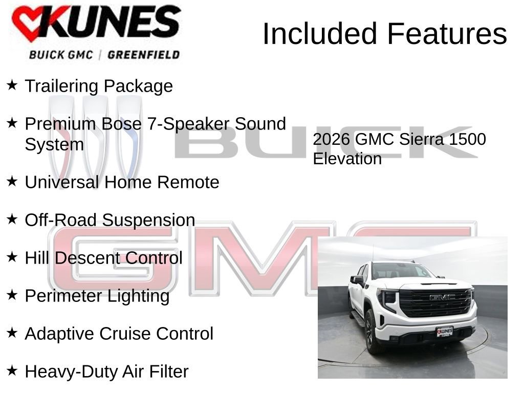 New 2026 GMC Sierra 1500 Elevation w/ Elevation Premium Package image 4