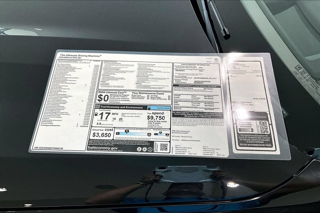 New 2026 BMW ALPINA XB7 AWD/4WD image 19