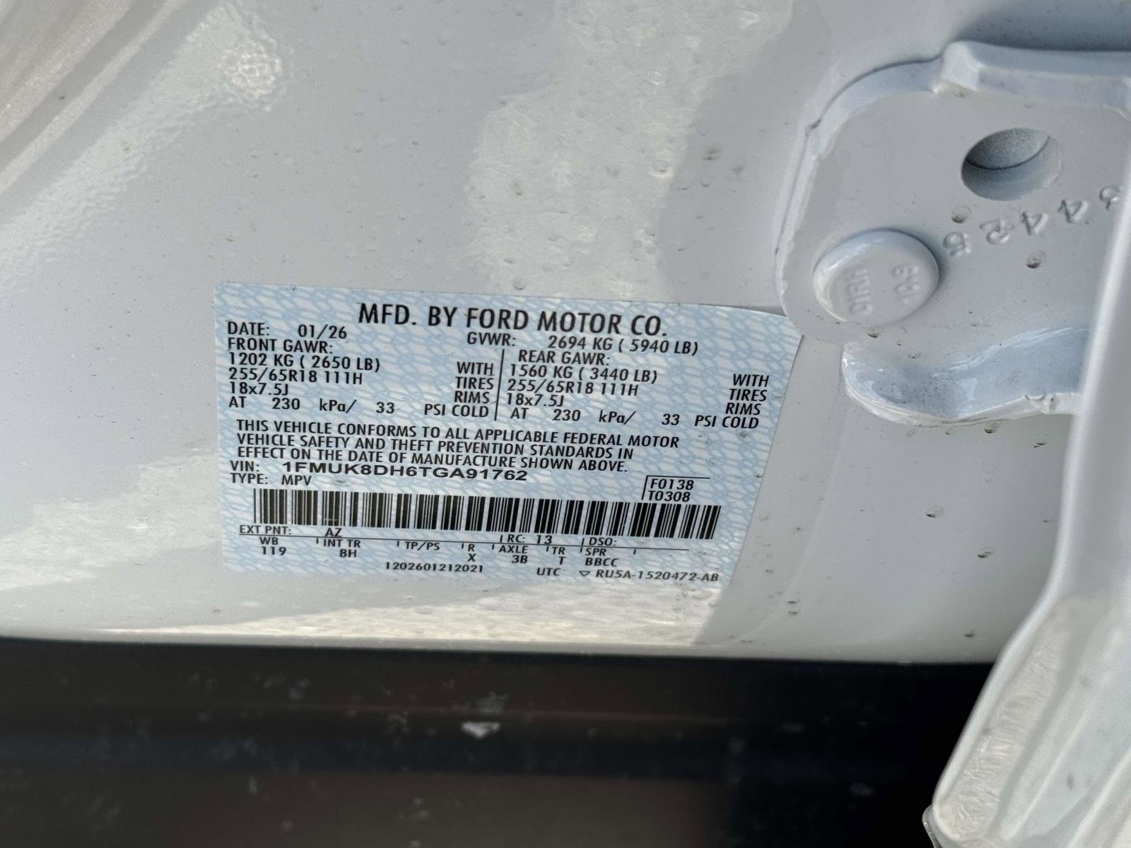 New 2026 Ford Explorer Active image 16