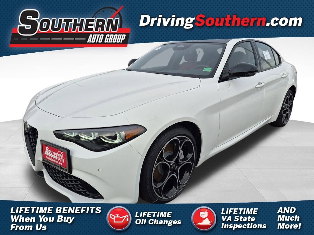 New 2025 Alfa Romeo Giulia AWD w/ Driving Assist Package