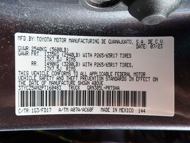Certified 2023 Toyota Tacoma TRD Sport w/ Technology Package AWD/4WD image 22