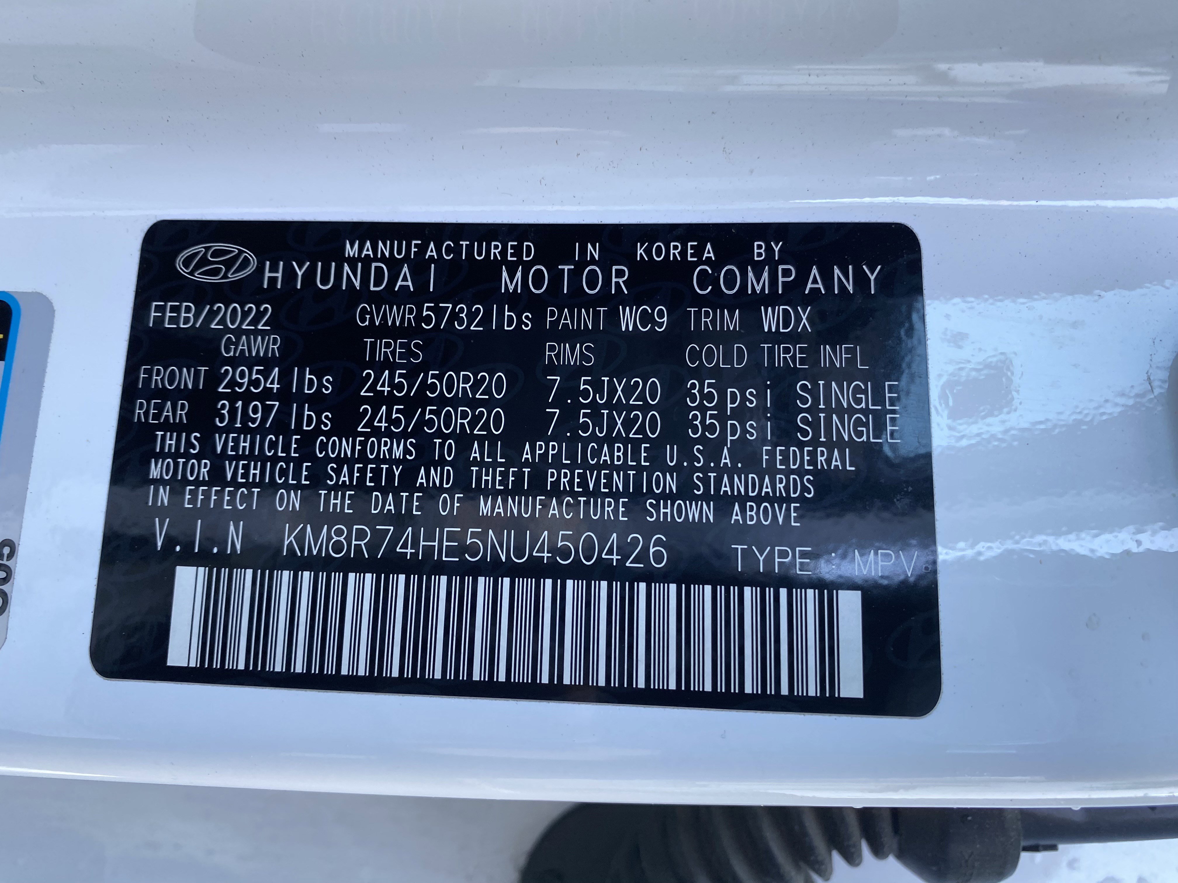 Used 2022 Hyundai Palisade Calligraphy FWD image 42