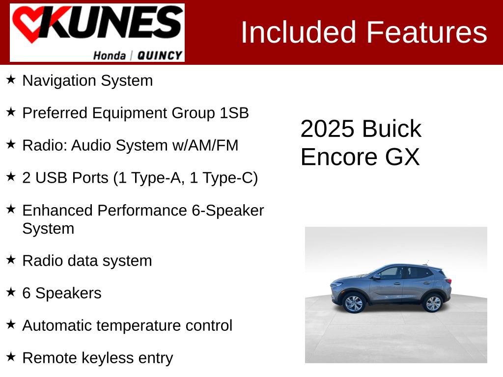 Used 2025 Buick Encore GX Preferred image 2