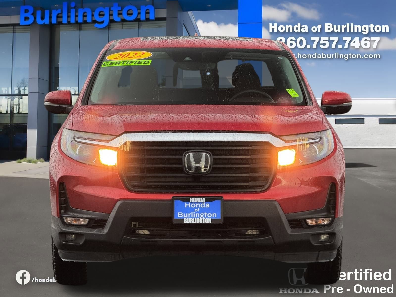Certified 2022 Honda Ridgeline RTL image 11
