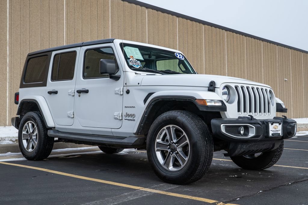 Used 2022 Jeep Wrangler Unlimited Sahara image 2