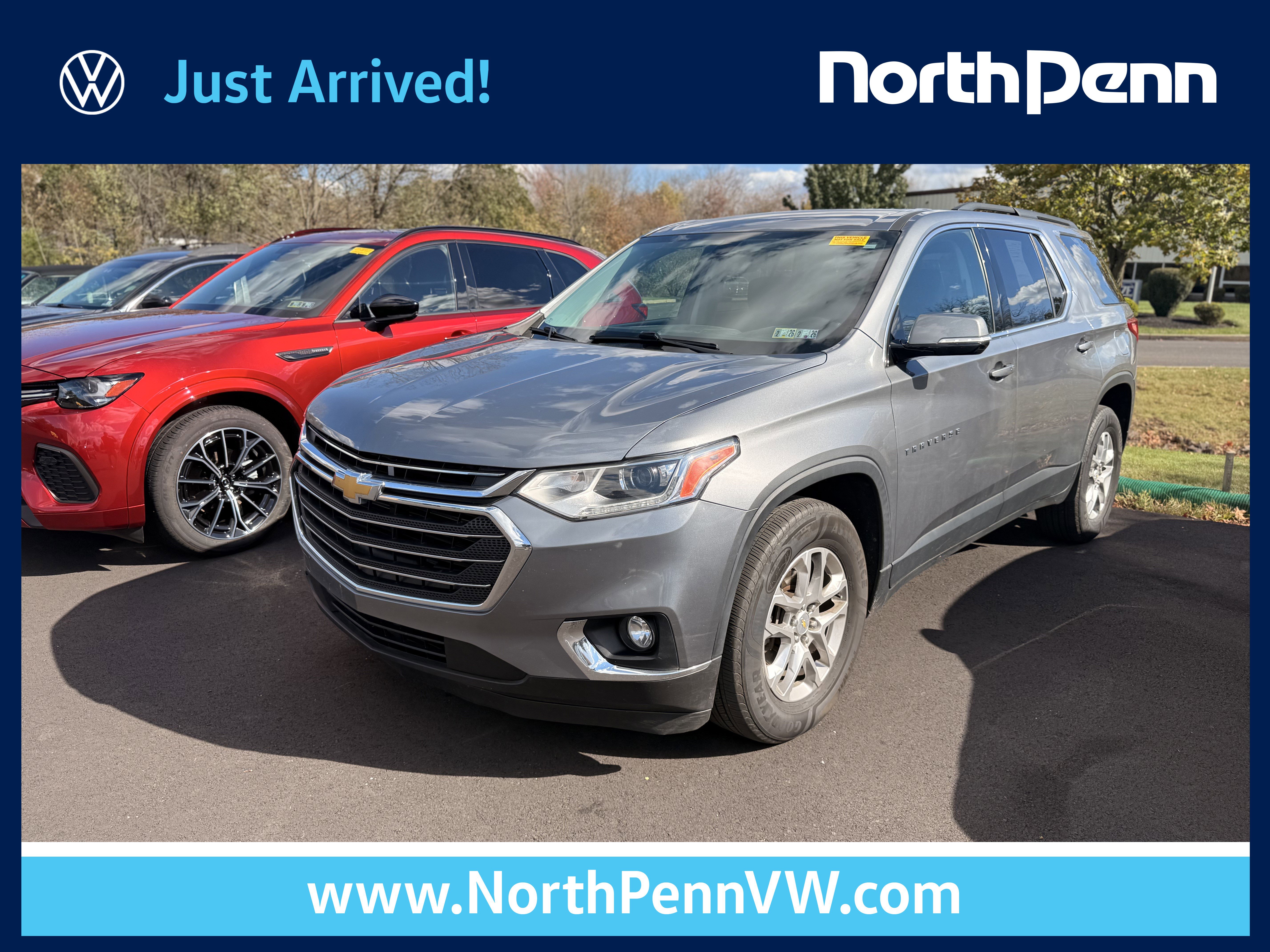 Used 2019 Chevrolet Traverse LT w/ LPO, Floor Liner Package