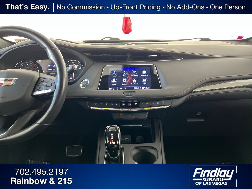 Used 2022 Cadillac XT4 Sport w/ LPO, ONYX Package image 19