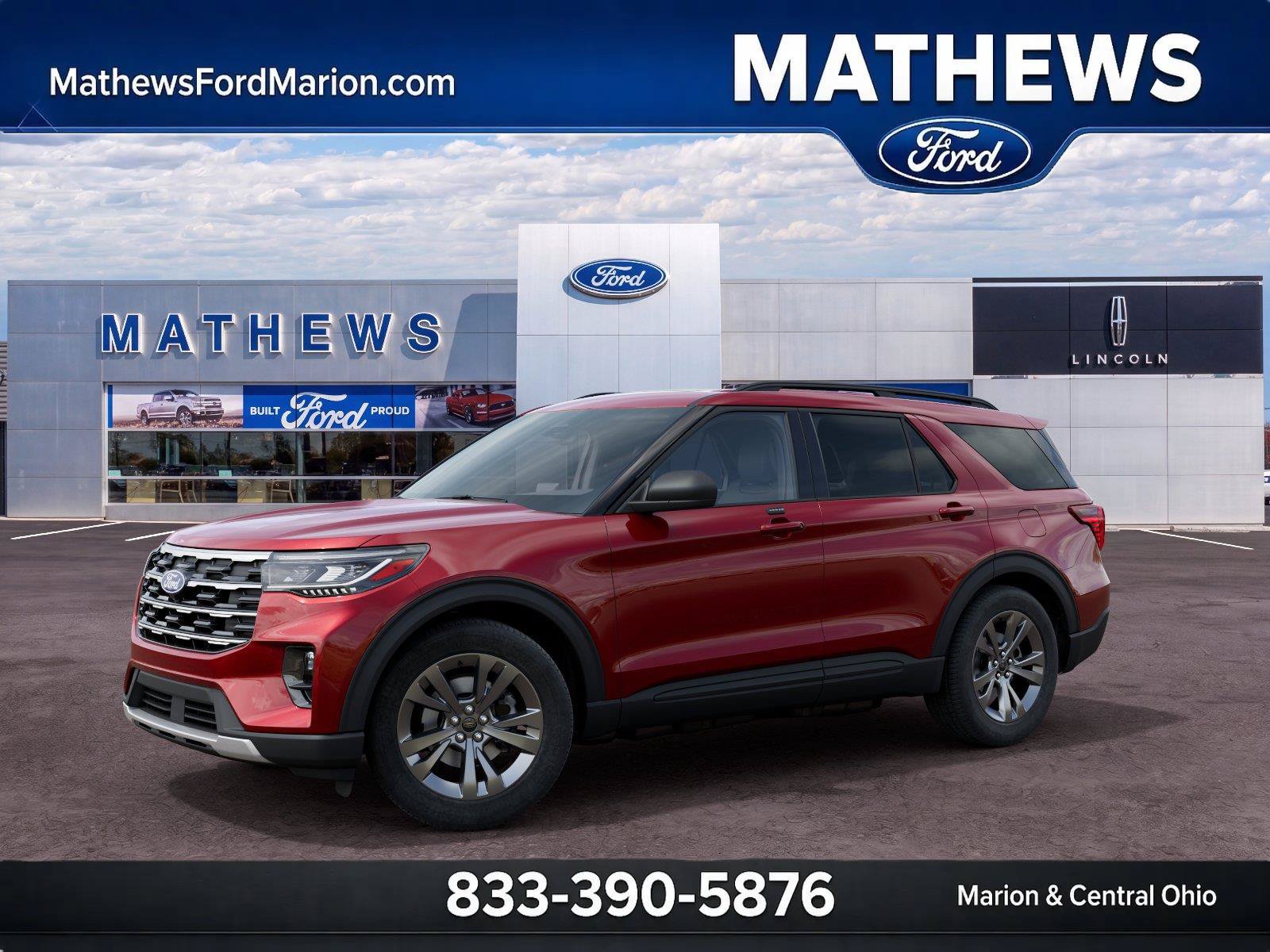 New 2027 Ford Explorer Active w/ Active Comfort Package AWD/4WD image 1