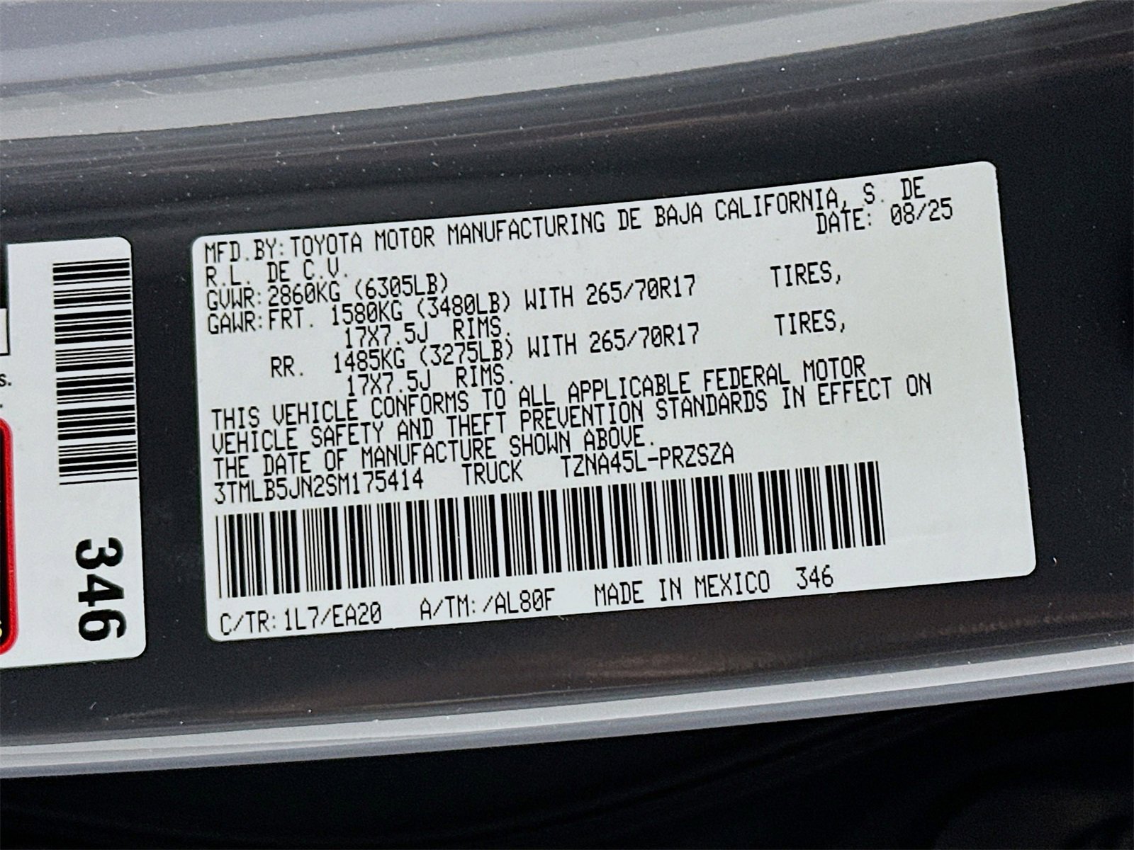 New 2025 Toyota Tacoma TRD Off-Road image 32