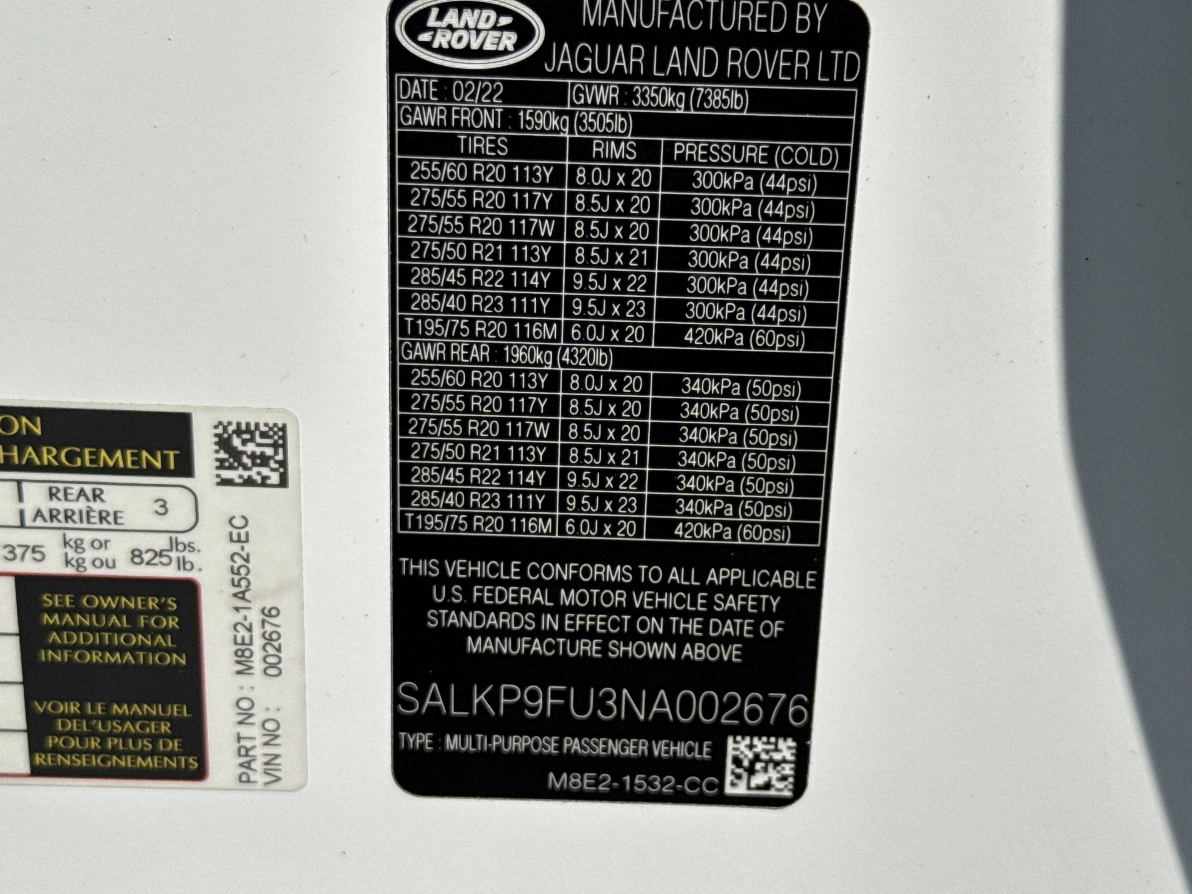 Used 2022 Land Rover Range Rover SE image 36