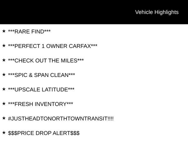 Used 2016 Jeep Cherokee Latitude w/ Cold Weather Group AWD/4WD image 1